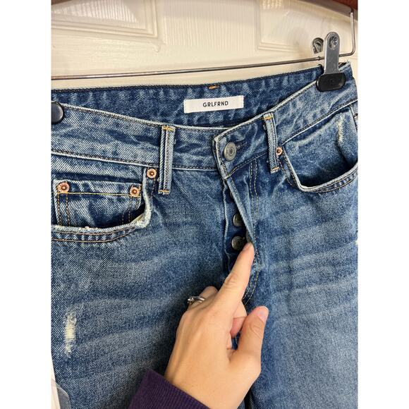 New GRLFRND Karolin Close To You Skinny High Rise Women's Denim Jeans Capsule - Picture 6 of 10